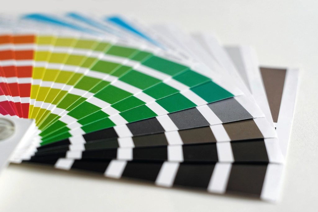 Nuancier de couleurs